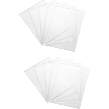 10 Acrylteile für DIY-Projekte, Acrylzubehör, nützlich für Schaltungs-, Schneide-, Puzzle-, Rahmen- und Dekorationsmaterialien