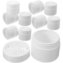 10er-Packung Geruchsentferner-Boxen für Badezimmer, 150 ml, wiederbefüllbar, aus Kunststoff, mit Hohldeckel, für den Haushalt