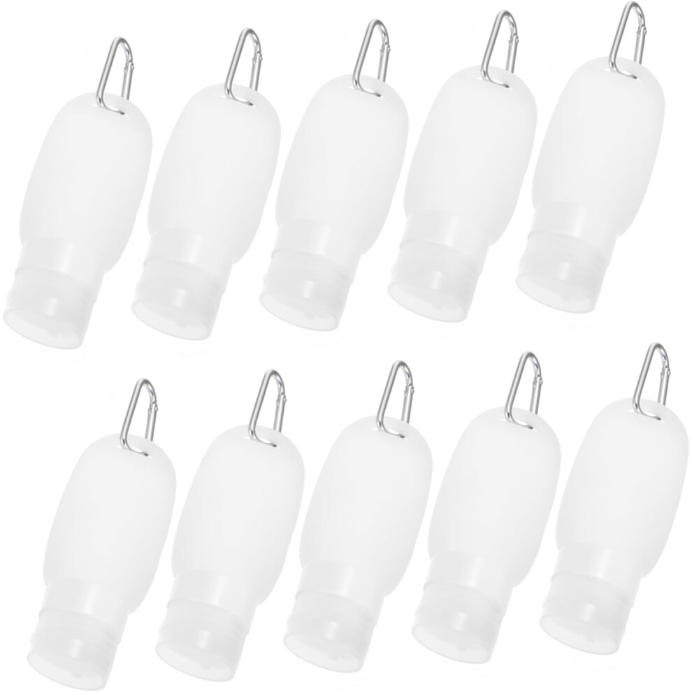 Hkhbjs Silicone Empty Bottles For Cosmetic 10Pcs 40Ml Travel Mini Lotion Containers