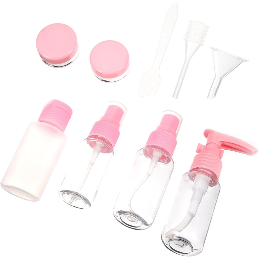 Hkhbjs Blue 10Pcs Portable Travel Bottles Refillable Cosmetic Containers