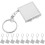 10pcs Small Square Mirror Portable Double Sided Folding Mirror 1