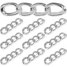 Lot de 10 pinces métalliques détachables pour serrer la taille des pantalons et jupes, sans couture.