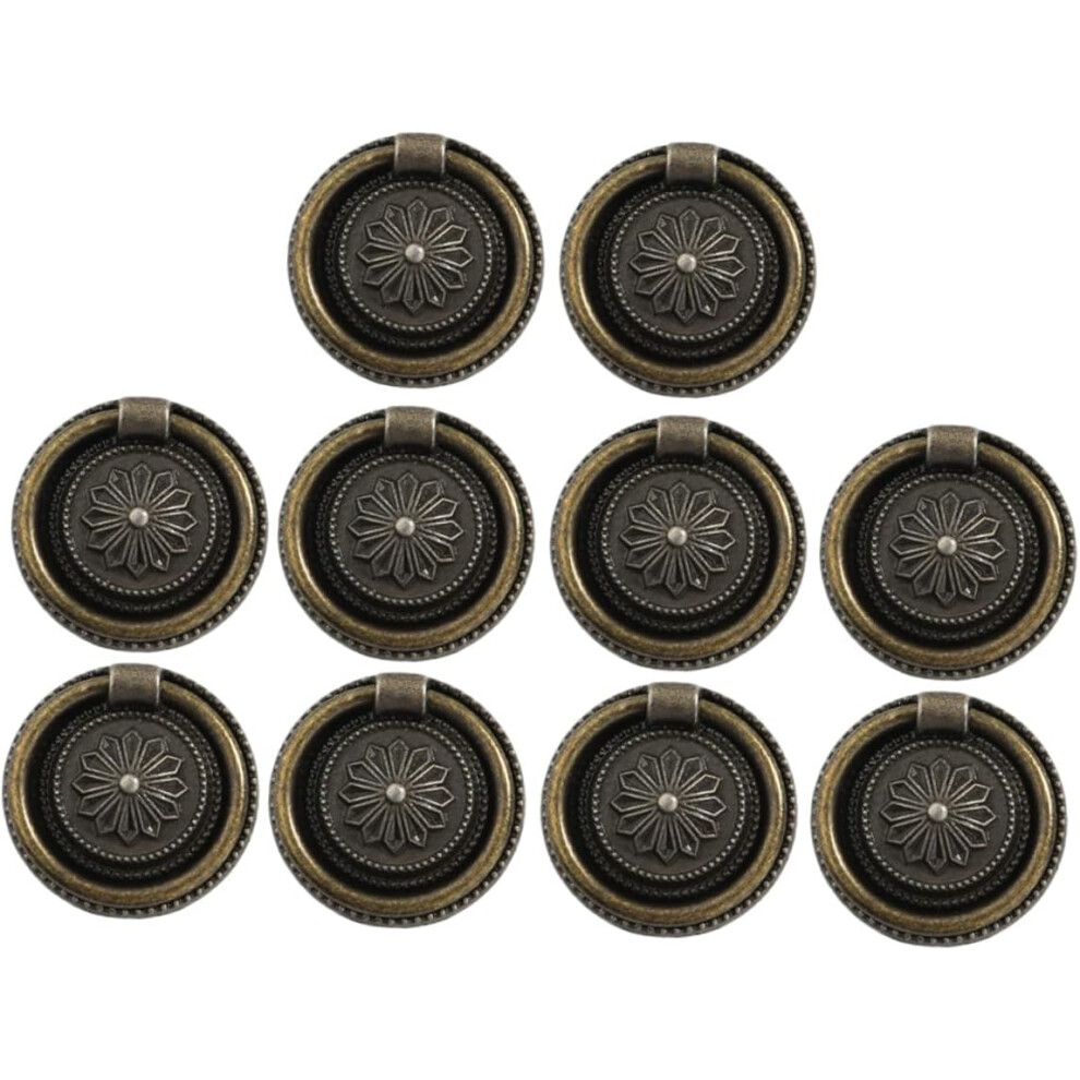 Zinc Alloy Drawer Handles And Cabinet Door Handles, Antique Bronze Finish 5455468330438