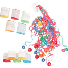 10 bunte Papiergirlanden zum Werfen, Konfetti-Dekorationen für Partys, Geburtstage, Hochzeiten und Feste