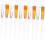 10pcs Handle Facial Mask Brush Makeup Beauty Tools Mask Tool 1