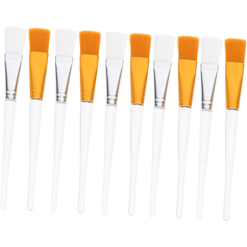 10pcs Handle Facial Mask Brush Makeup Beauty Tools Mask Tool
