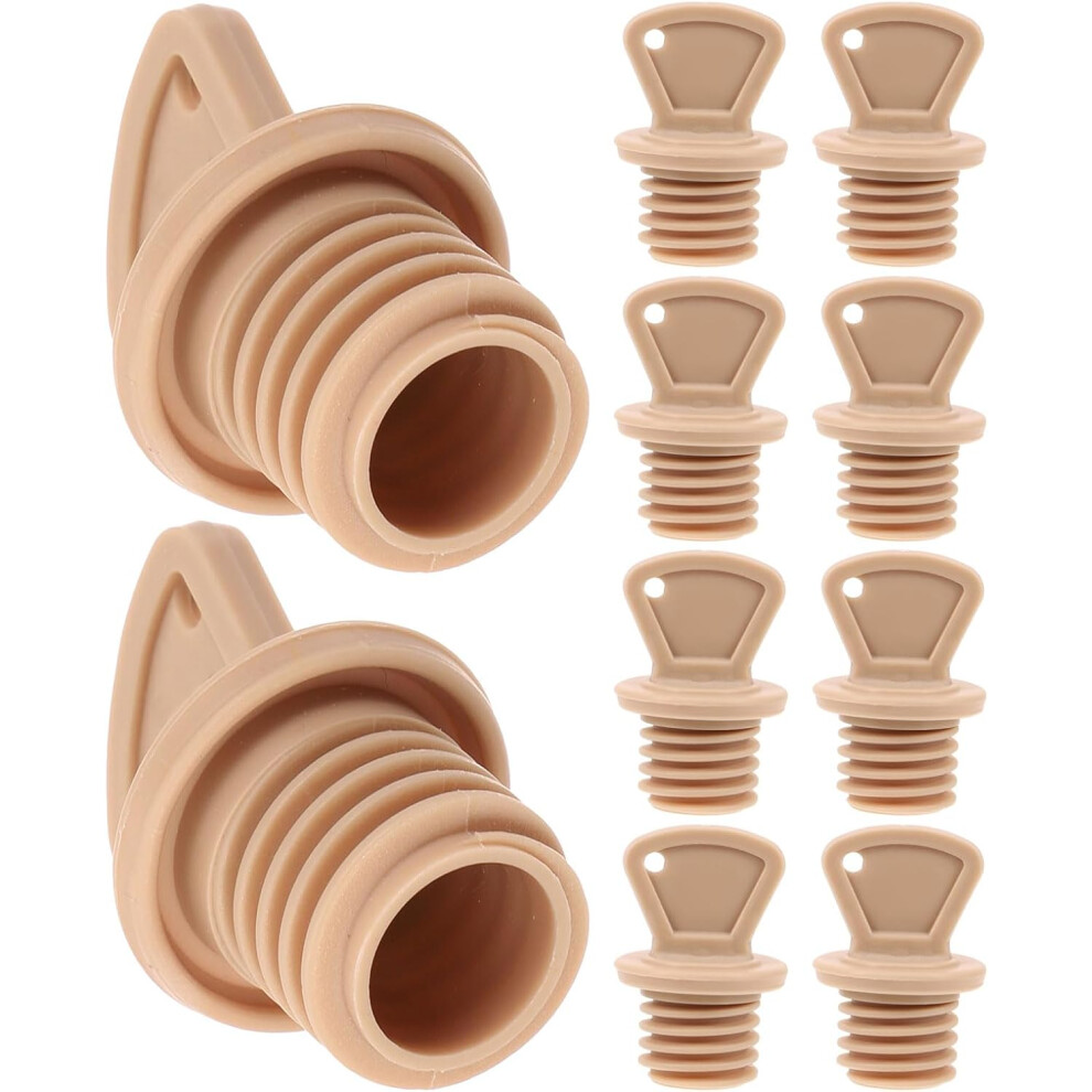 Hkhbjs 10Pcs Rubber Replacement Stopper Leakproof Hot Water Bottle Lid Water Bottle Seal
