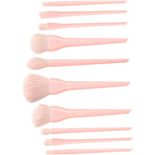 Kit de maquillage 10 pièces pour femme : kit complet de maquillage, pinceau pour fond de teint et poudre.