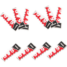 10 breloques pour ongles en forme de couteau ensanglanté, style gothique, en alliage, pour Halloween et autres fêtes. Accessoires de manucure DIY.