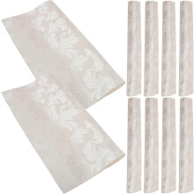 10 Stück Dinner-Servietten, Küchenservietten, 40 x 40 cm, Polyester, waschbar, wiederverwendbar, elegantes und luxuriöses Design