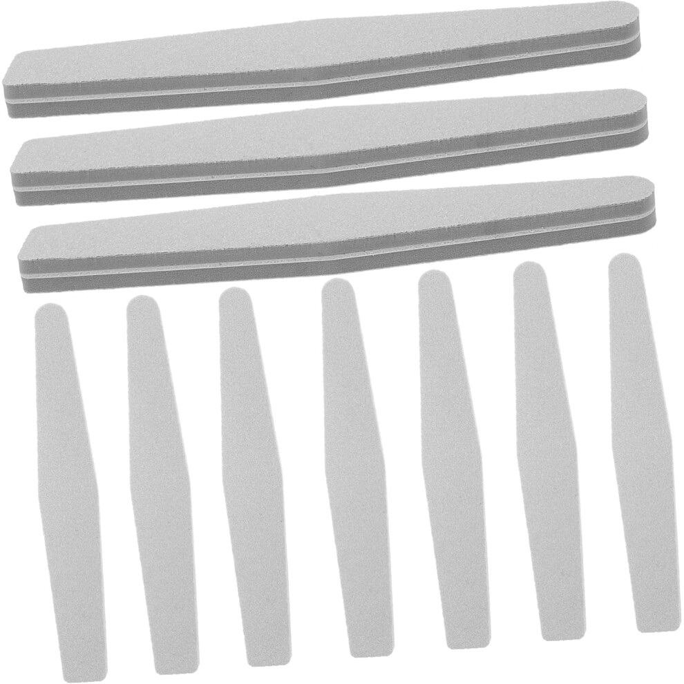 Hkhbjs Grey 10Pcs Nail File Sponge Nail Files For Manicure Decorative Buffer Polishing Strips Tools