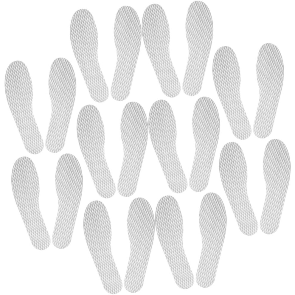 Hkhbjs 10Pairs Odor Insoles Sweat-Absorbing Shoe Pads Comfortable Shoe Insoles