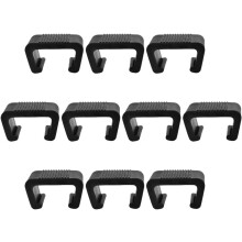 10pcs Outdoor Furniture Chair Clips Sectional Sofa Fasteners 4.3cm Inner Groove Plastic Strong and Sturdy Clamps