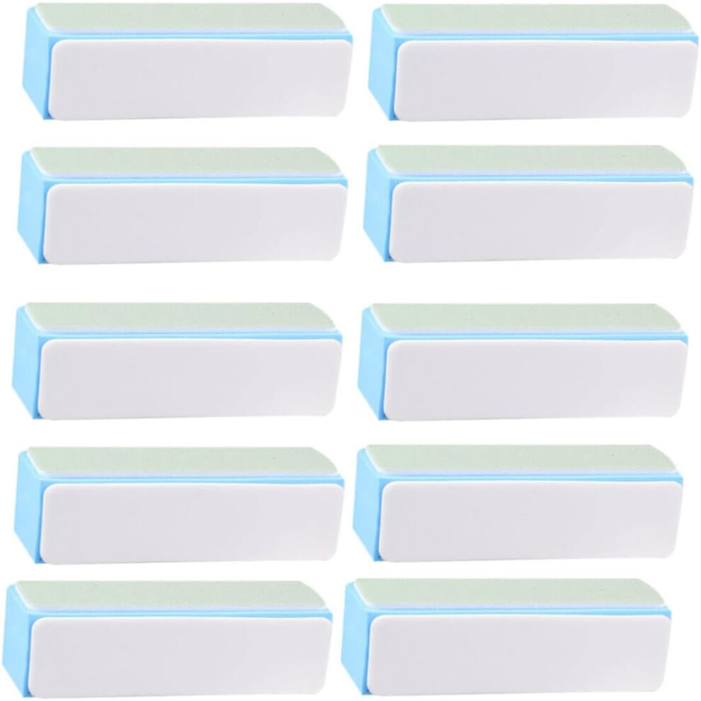Hkhbjs 10Pcs Square Artwork Polishing Block Nail Buffer Nail File Grinding Sanding Polishing Sponge For Walnut Bodhi Artwork