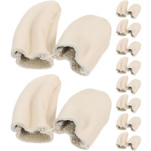 10 Paar Fingerlinge aus Wollfilz, Nadelfilz-Fingerschutz für Näh-, Handarbeits- und Bastelbedarf