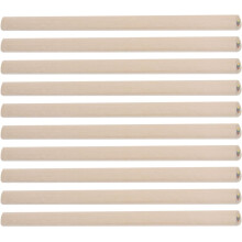 Lot de 10 crayons de couleur en bois, mine effaçable multicolore