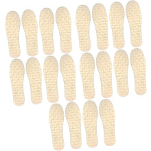 10 Paar warme Winterfleece-Einlegesohlen, bequeme Stiefel-Einlegesohlen für Damen und Herren, Fleece-Schuhe