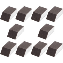 10 Stück Schmirgel-Schwammtücher, praktische Carborundum-Scheuerschwämme