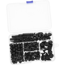 Set di 200 puntine da disegno per bacheca, ganci e clip, puntine resistenti
