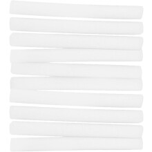 10pcs White Foam Gap Fillers for Sofas Flexible Foam Rods Slipcover Grips Versatile and Practical Sofa Cushion Strips