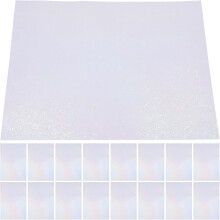 Holografische, selbstklebende Aufkleberbögen im A4-Format, kaltlaminierte Folie für DIY-Bastelarbeiten und Scrapbooking, 10 Stück