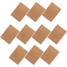 Malpapier, 10 Blatt A4, 1 mm dicker brauner Karton für Bastel- und Aquarellprojekte