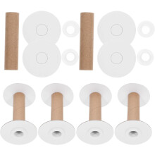 10 db-os levehető cérnaorsó készlet 6x8x10cm hordozható varróorsók fonalszalag-tároló rendszerezőhöz