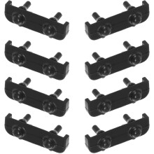 Lot de 10 protections en silicone pour friteuse à air, design moderne et élégant, amovibles.