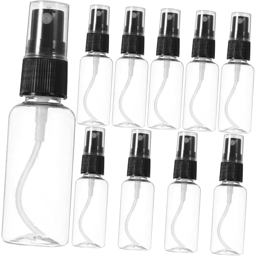 Hkhbjs 30Ml Mini Refillable Spray Bottle Set Of 10 Portable Plastic Empty Spray Bottles