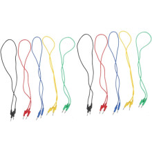 10 Stück Bananenstecker-Messleitungen für Multimeter