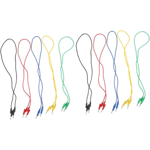 10 Stück Bananenstecker-Messleitungen für Multimeter