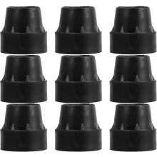 10 pezzi di tappi antiscivolo in gomma per gambe del trampolino, coperture di ricambio