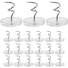 100 Pcs Upholstery Pins Bedskirt Pins Spiral Shape Stainless Steel Pp Material Secure Hold