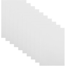 100 Stück dickes, weißes Kartonpapier (10 x 15 cm) für DIY-Postkarten, Einladungen, Scrapbooking, Bastelbedarf und zum Schreiben