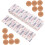 100pcs Breathable Elastic Fabric Bandages Easy Application and Better Joint Coverage 1