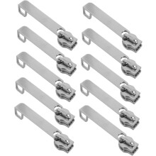 10pcs Nylon Double-Layer Zipper Puller Tabs for Luggage with Versatile Design and Personal Privacy Protection