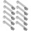 10pcs Nylon Double-Layer Zipper Puller Tabs for Luggage with Versatile Design and Personal Privacy Protection 1