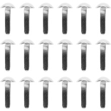 100 Stück Mini-Papierklammern, Splinte 4,5 x 8 mm, Eisenklammern