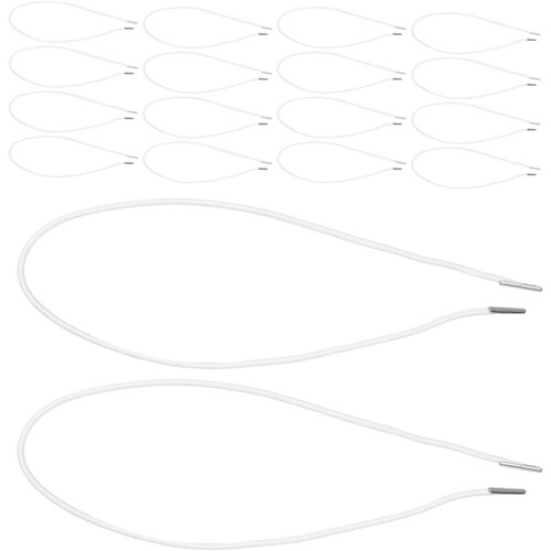100pcs Elastic Rope Ends for Mask Hat Craft Projects Stretchy String for Party Events and Daily Use