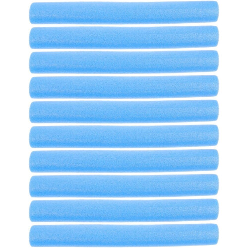 10 fundas de espuma azules para postes de trampolín, fundas protectoras de espuma de PE para postes de trampolín