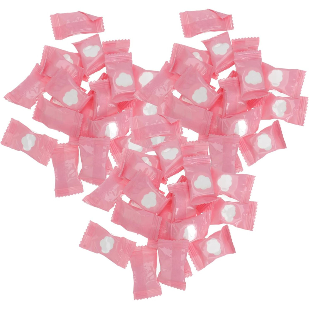 Hkhbjs White 100Pcs Disposable Compression Washcloth Cotton Face Towel For Travel Camping Outdoor Use