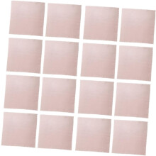 Lot de 100 chiffons de polissage pour argent, pièces de monnaie et montres en argent massif, roses, pour enlever le ternissement et polir le platine.
