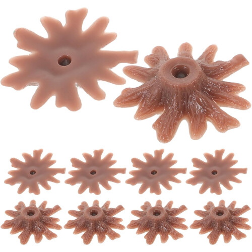 100pcs Sand Table Decorative Tree Tree Support for Model Trains Easy Assembly Base
