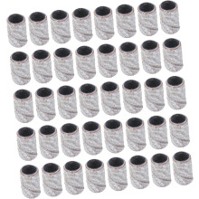 100 Stück Nagelschleifringe und Schleifbänder aus Korundmaterial zum Schleifen und Polieren von Natur- und Kunstnägeln.