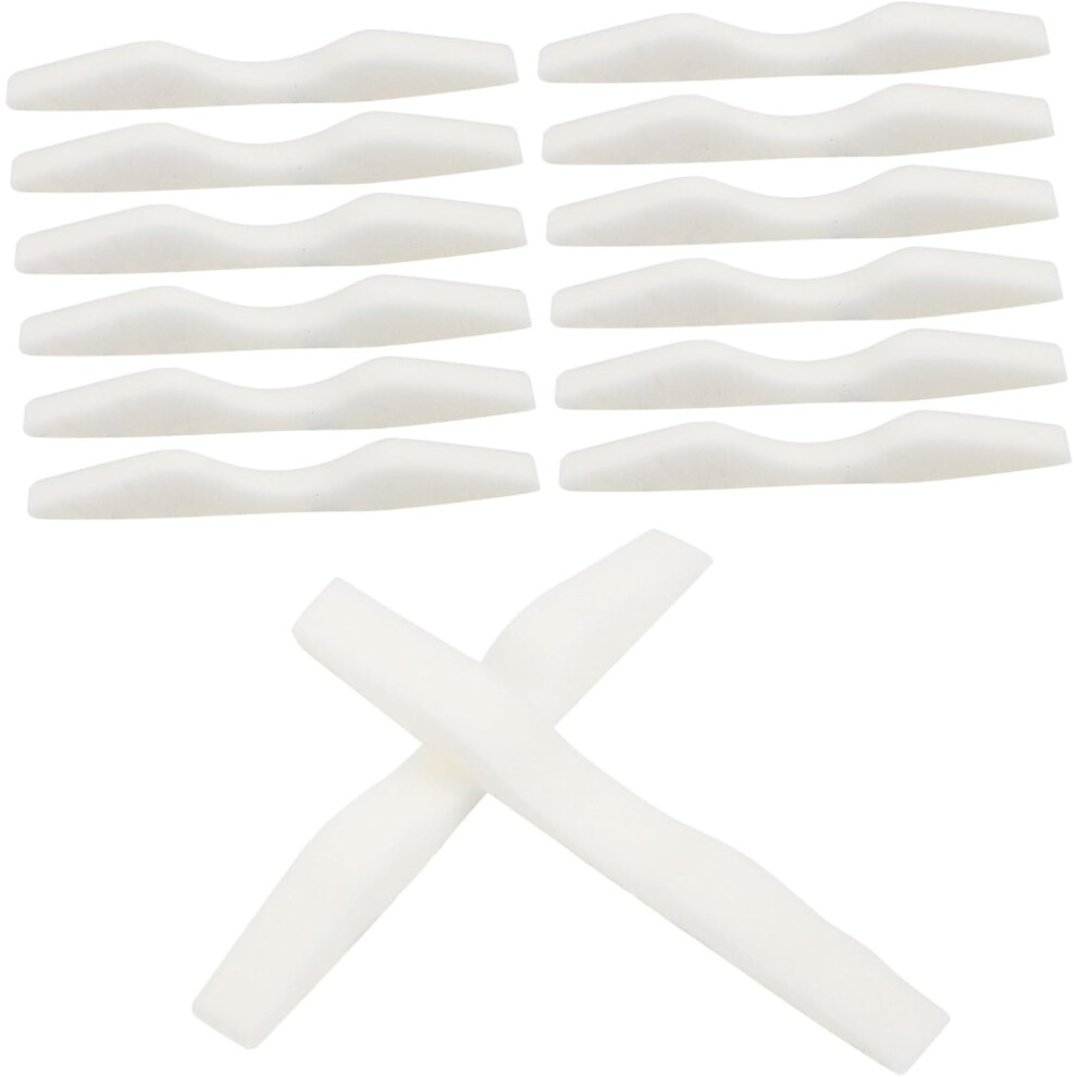 Hkhbjs White Nose Bridge Strips Anti-Fogging Sponge Cushion Nose Adjuster Wire
