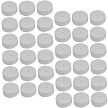 1000 Stück weiße 12-mm-Schaumstoff-Ohrring-Verschlusspolster, weiche Schutzkissen für Ohrhakenohrringe, DIY-Schmuck