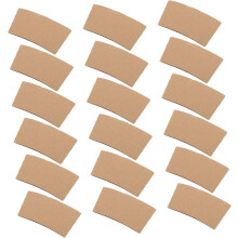 Tepelne odolné obaly na kraftový papier, 100 ks, ochranné obaly proti obareniu, izolované obaly na šálky kávy a čaju