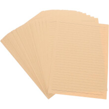 100 Blatt B5 Kraftpapier im Retro-Stil, Vintage-Schreibpapier für Briefe, Notizpapier im alten Stil und Bastelarbeiten