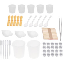 101-teiliges Kristall-Dosierset, DIY-Epoxidharz-Set, Werkzeuge für Kunststoff-DIY-Projekte