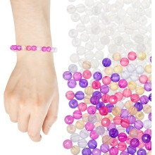 1000 perles rondes de 8 mm réactives aux UV, perles en plastique à changement de couleur en vrac